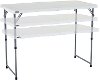 4428 Lifetime 4 Foot Fold-in-Half Adjustable Height Table