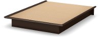 3159233 Chocolate Queen Platform Bed (60 Inch) - Step One