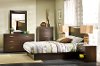 3159233 Chocolate Queen Platform Bed (60 Inch) - Step One-2