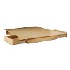 3013217 Natural Maple Queen Platform Bed - Step One-2