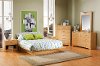 3013217 Natural Maple Queen Platform Bed - Step One-4
