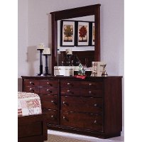 Classic Contemporary Espresso Brown Dresser - Diego