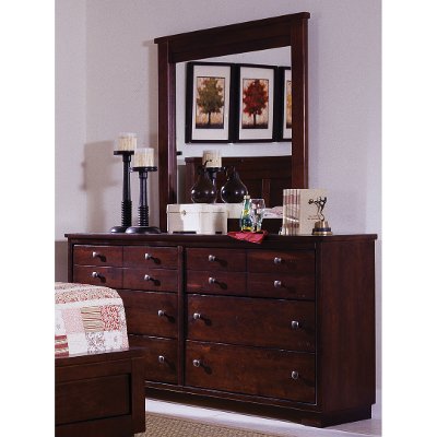 Diego Classic Contemporary Espresso Brown Dresser