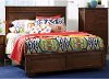 Espresso Brown Queen Bed - Diego