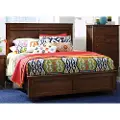 Diego Espresso Brown California King Bed
