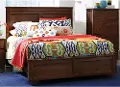 Diego Espresso Brown Full Bed
