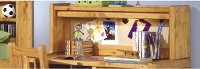 Cinnamon Pine Small Hutch for Desk - Palomino