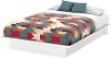 3050233 Contemporary White Queen Platform Bed - Step One-4