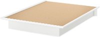 3050234 White Full Platform Bed - Step One-3