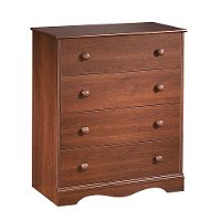 3646034 Cherry 4-Drawer Chest - Angel