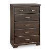3177035 Ebony Chest of Drawers - Versa