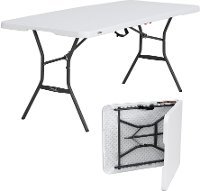 25011 Lifetime 6 Foot Fold in Half Folding Table
