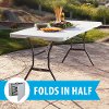 25011 Lifetime 6 Foot Fold in Half Folding Table-3