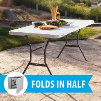 25011 Lifetime 6 Foot Fold in Half Folding Table-3