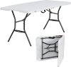 25011 Lifetime Products 6 ft. Fold-in-Half Table