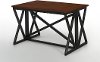 Counter Height Dining Table - Siena Black and Cedar Urban