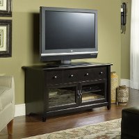 44 Inch Black TV Stand - Edge Water