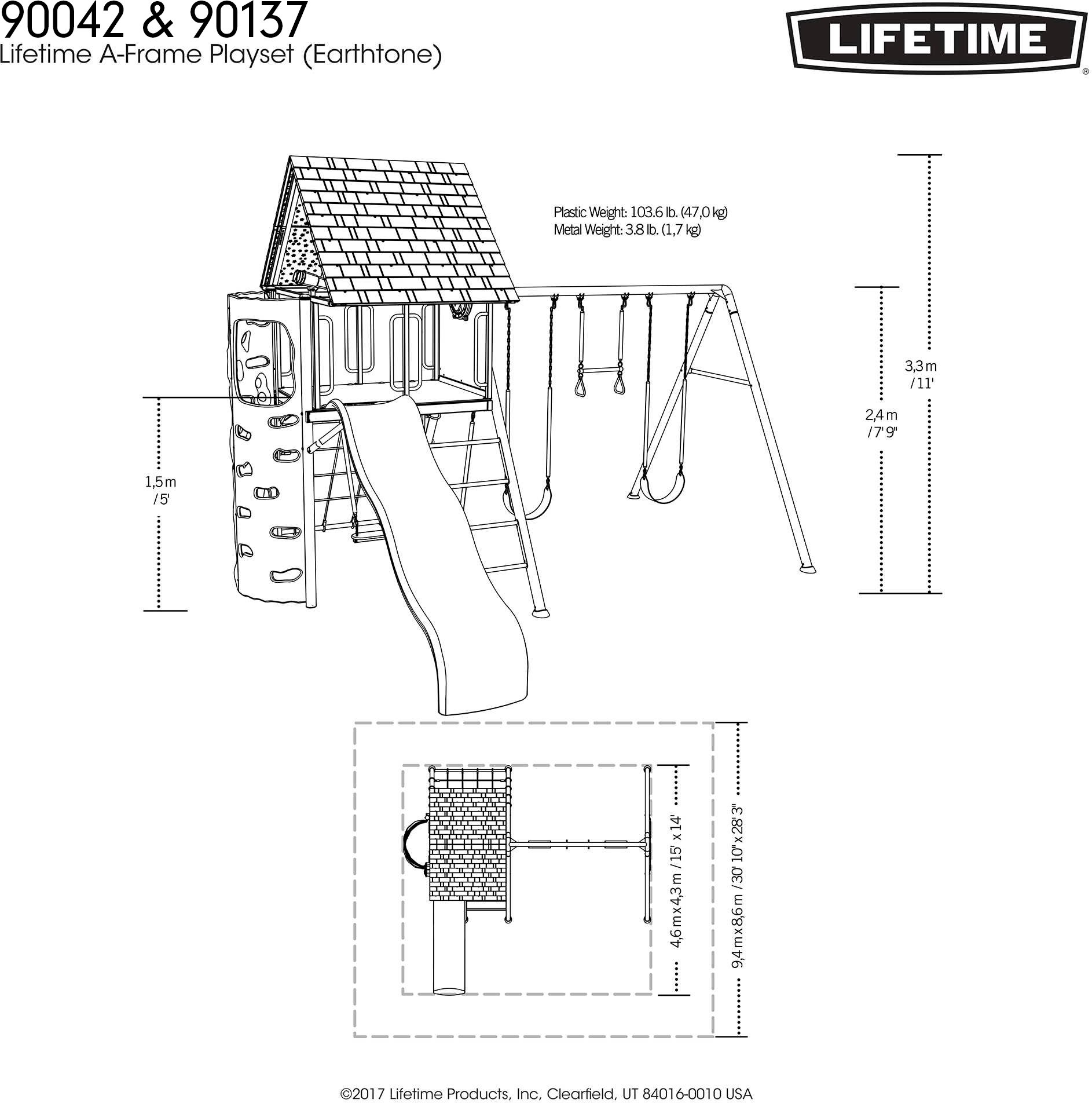 90042 Lifetime Products Adventurer Playset-8