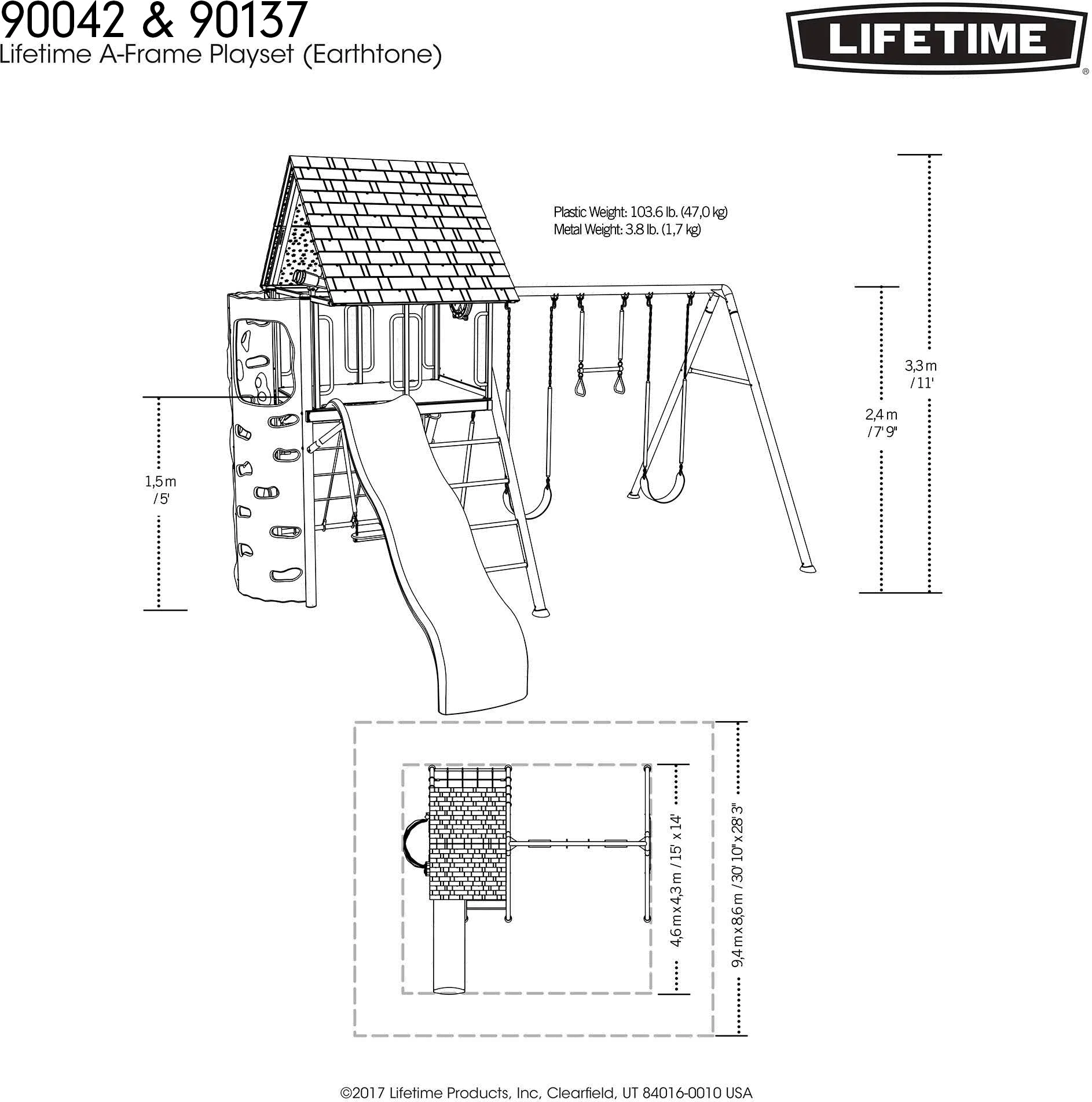 90042 Lifetime Products Adventurer Playset-8