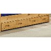Cinnamon Rustic Under-bed Storage Drawers - Palomino