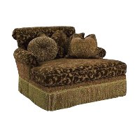 56 Truffle Upholstered Chaise