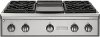 ZGU364NDPSS Monogram 36 Inch Professional Gas Rangetop with 4 Burners and Griddle (Natural Gas)