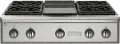 ZGU364NDPSS Monogram 36 Inch Professional Gas Rangetop with 4 Burners and Griddle (Natural Gas)