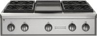 ZGU364NDPSS Monogram 36 Inch Professional Gas Rangetop with 4 Burners and Griddle (Natural Gas)