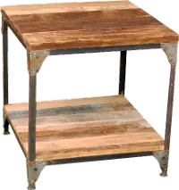 Manchester Rustic Light Brown End Table