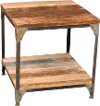 Rustic Light Brown End Table - Manchester