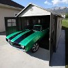 60026 Lifetime Products 11' x 21' Carriage Door Shed