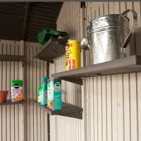 0115 Lifetime Products 5 Piece Shelf Kit for Lifetime Sheds
