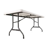 42900 Lifetime 6 Foot Folding Banquet Tables 4-Pack Almond-3