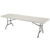 42984 Lifetime 8 Foot Folding Banquet Tables 4-Pack Almond-2