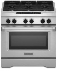 KDRS467VSS KitchenAid 5.1 Cu. Ft. Dual Fuel Range - Stainless Steel