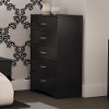 3107035 Black 5-Drawer Chest - Step One-3