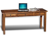 Modern Wood Writing Desk - Cross Country