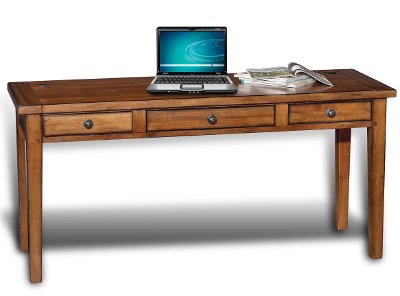 Modern Wood Writing Desk - Cross Country