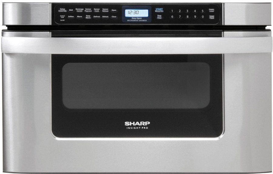 KB6524PSY Sharp Auto-Open Microwave Drawer - 1.2 cu. ft. Stainless Steel-1