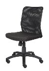 Black Mesh-Back Office Chair-4