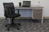 Black Mesh-Back Office Chair-3