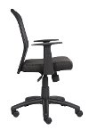 Black Mesh-Back Office Chair-6
