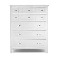 Classic Contemporary White Chest of Drawers - Kentwood