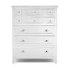 Clearance Classic Contemporary White Chest of Drawers - Kentwood