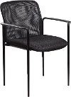 Black Mesh-Back Office Chair-5