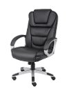 Black Executive LeatherPlus Office Chair-2