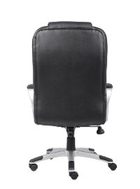 Black Executive LeatherPlus Office Chair-3