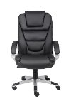 Black Executive LeatherPlus Office Chair-6