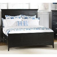 Black Queen Storage Bed - South Hampton
