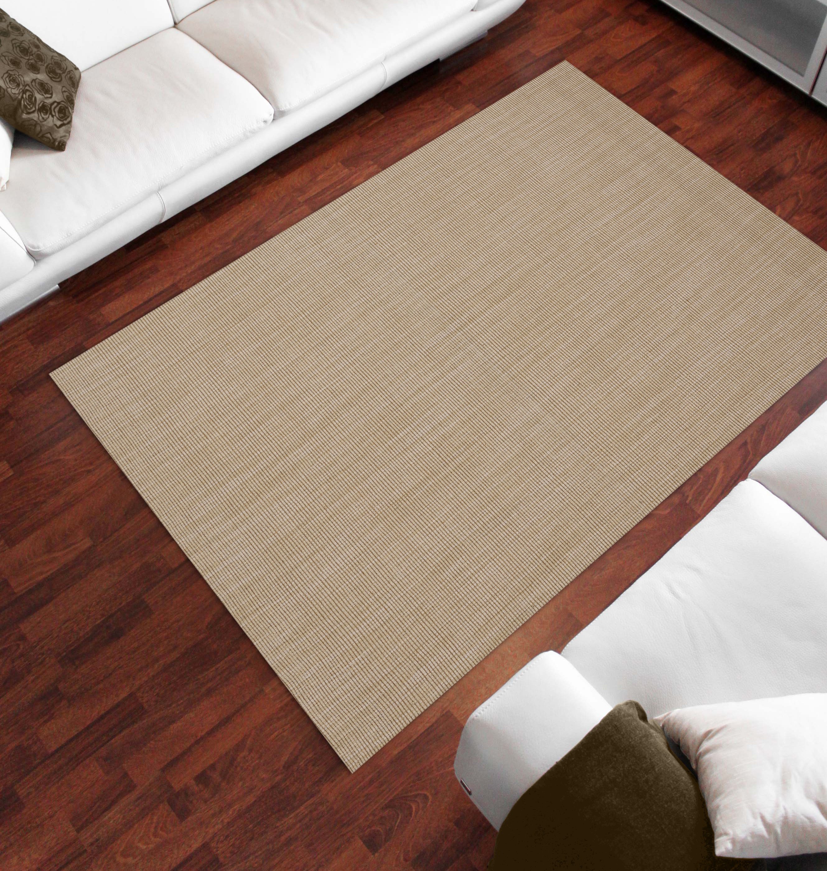 MC100TA5X8 5 x 8 Medium Taupe Area Rug - Monaco Sisal-4